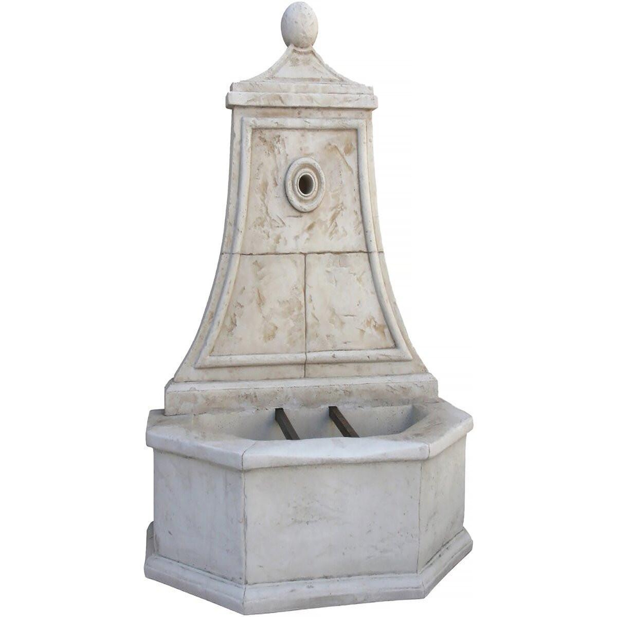 Voir la diapositive 1 : Habitat et Jardin Fontaine   baccarat  - pierre reconstituée  - 86 x 51 x 111 cm