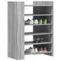 Voir la diapositive 3 : VIDAXL Armoire à chaussures Sonoma gris 74,5x37,5x100 cm