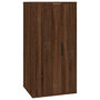 Voir la diapositive 2 : VIDAXL Meuble TV mural Chene marron 40x34,5x80 cm