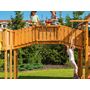 Voir la diapositive 3 : Fungoo Aire de jeux Maxi Smile Farm - Toboggan bleu - Fungoo