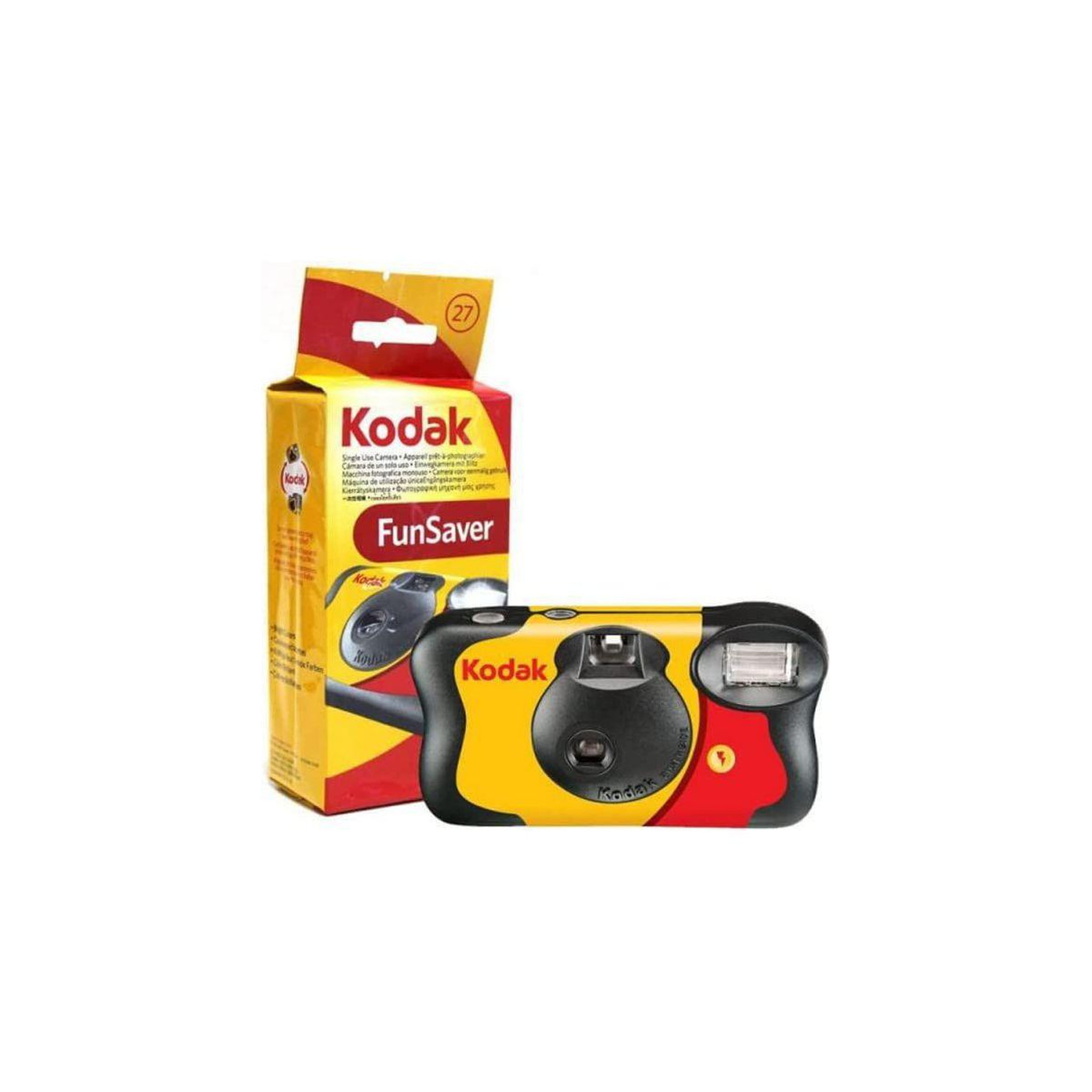Voir la diapositive 5 : Kodak Appareil photo jetable jetable FunSaver Flash intégré 27 Photos