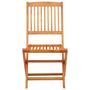 Voir la diapositive 3 : VIDAXL Chaises de jardin pliables lot de 4 Bois d'eucalyptus massif