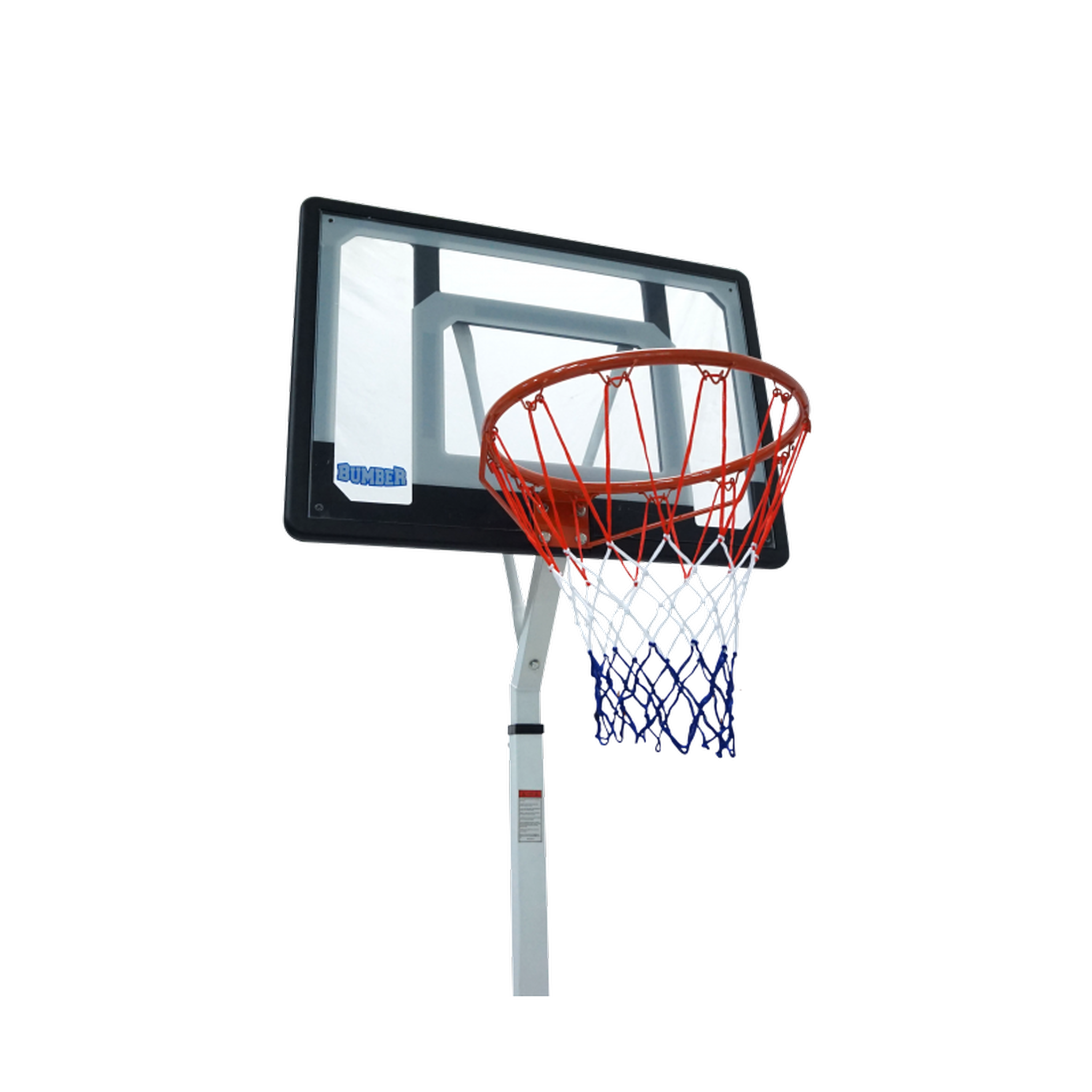 Voir la diapositive 4 : BUMBER Panier de Basket sur Pied Mobile  Charlotte  Hauteur Réglable de 2,1m a 2,6m