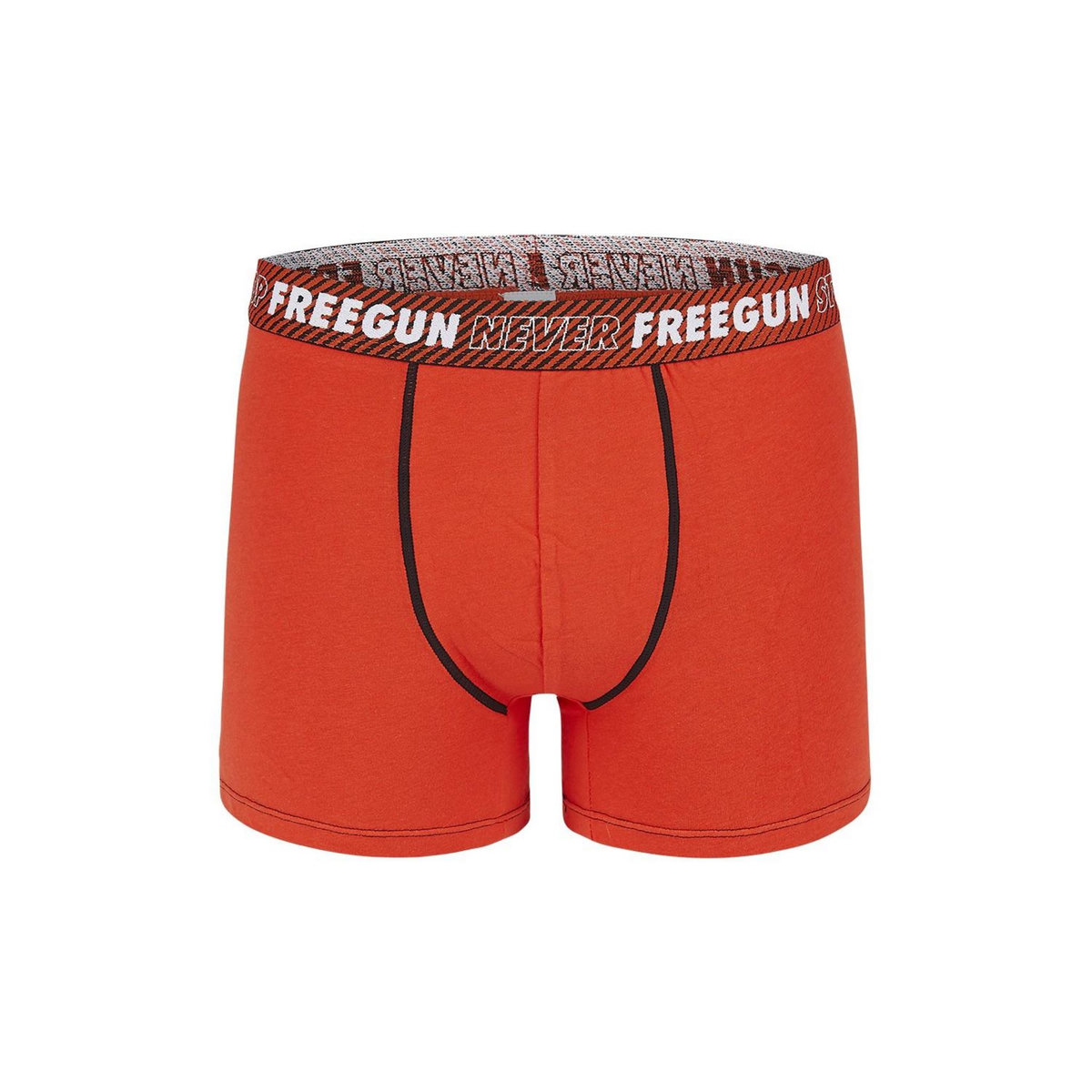 FREEGUN Lot de 3 Boxers coton garçon Never Stop