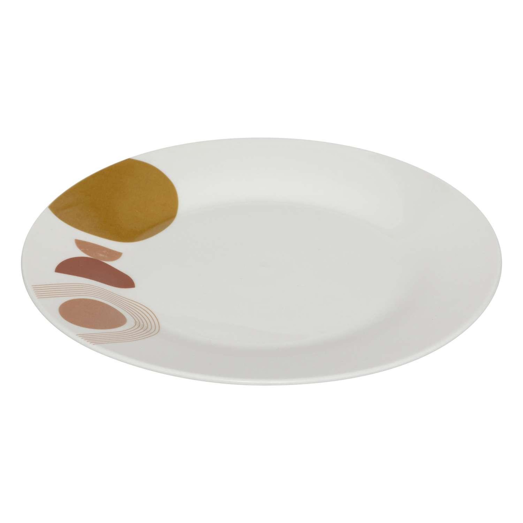 Voir la diapositive 3 : SECRET DE GOURMET Service vaisselle 18 pièces tara - orange