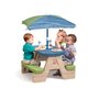 Step2 Table picnic Sit and Play avec parasol