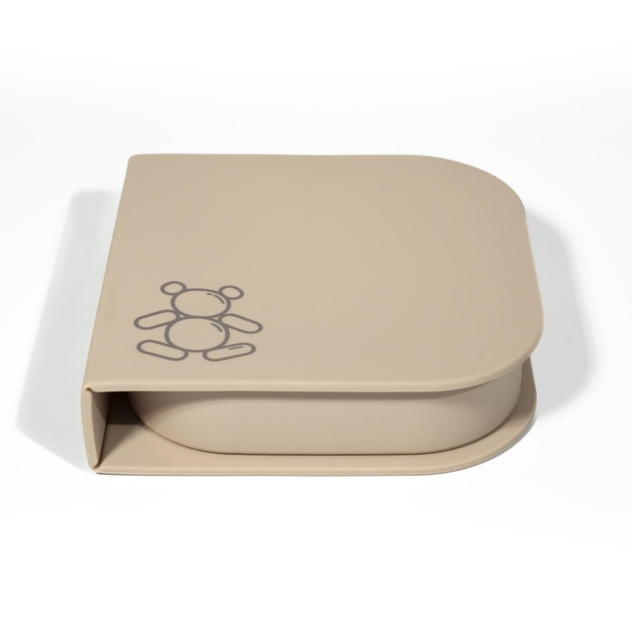 Voir la diapositive 1 : MABEBI Assiette infinity flow beige