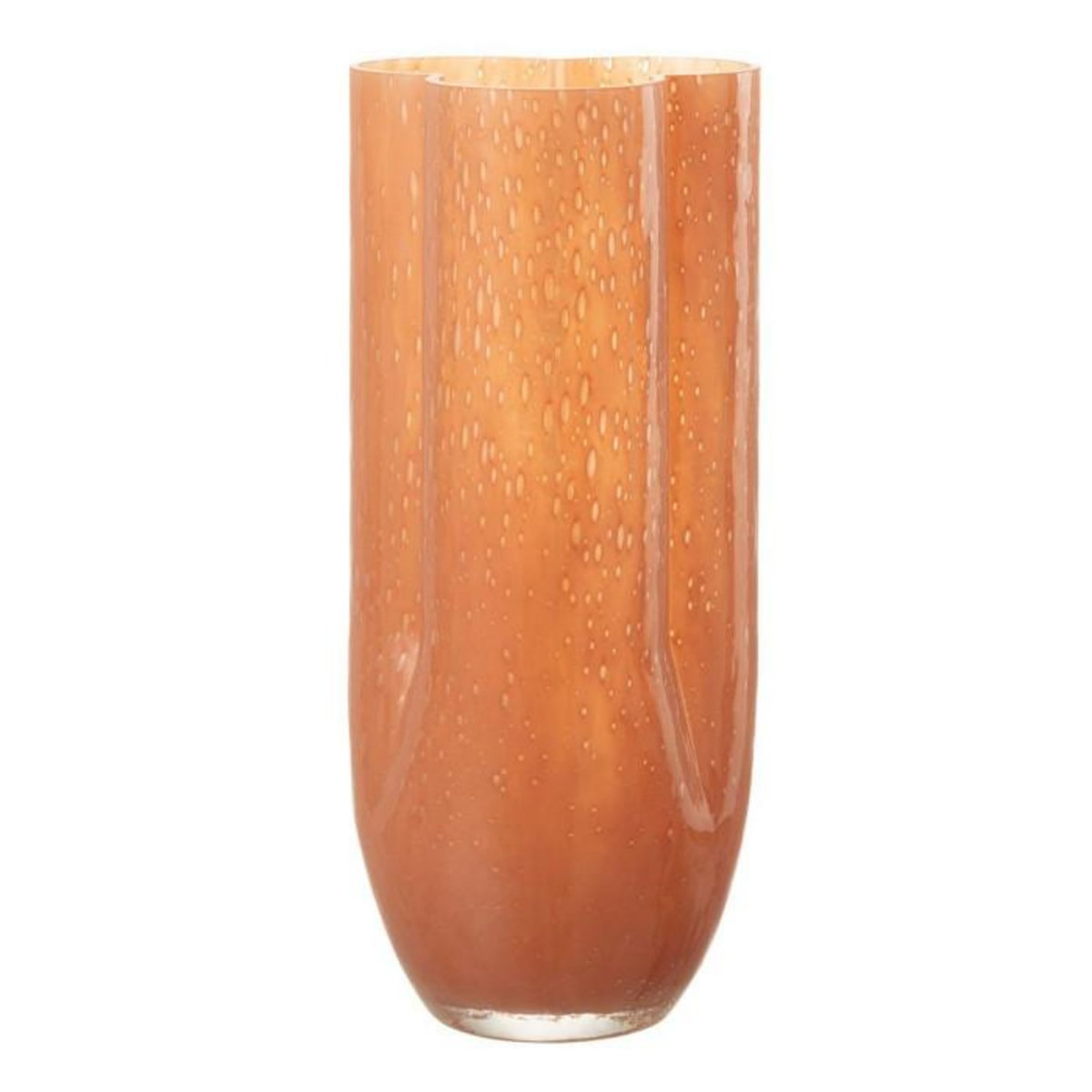 Paris Prix Vase Déco en Verre  Trikkie  34cm Corail