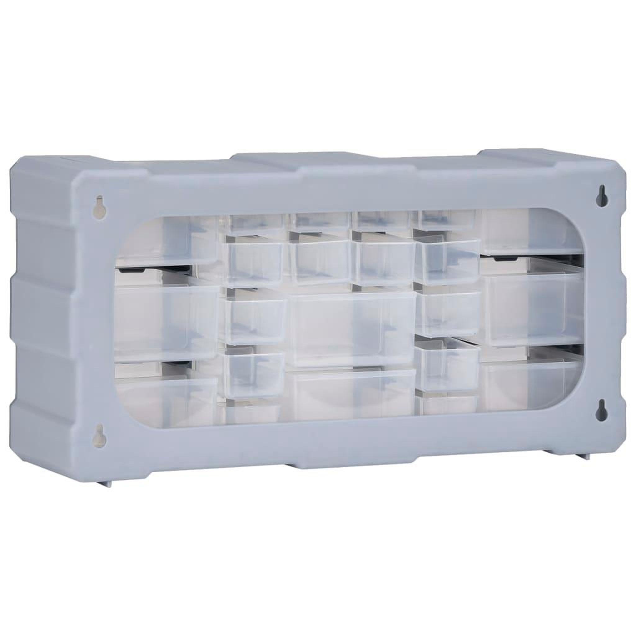 Voir la diapositive 4 : VIDAXL Organisateur multi-tiroirs avec 22 tiroirs 49x16x25,5 cm