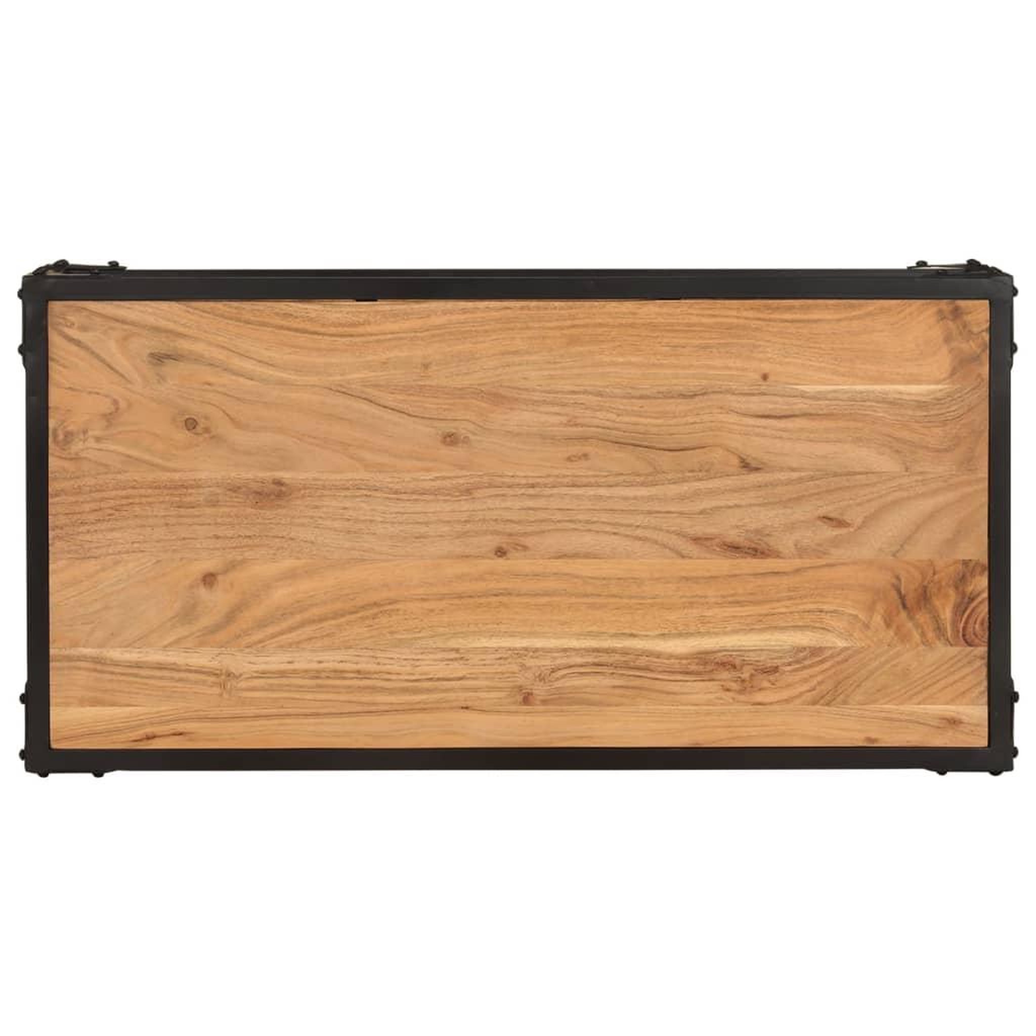 Voir la diapositive 4 : VIDAXL Table basse 90x45x35 cm Bois d'acacia solide