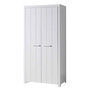 Voir la diapositive 1 : Paris Prix Armoire 2 Portes  Erik  205cm Blanc