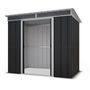 Voir la diapositive 2 : Yardmaster Abri de jardin en métal - 3,78m²