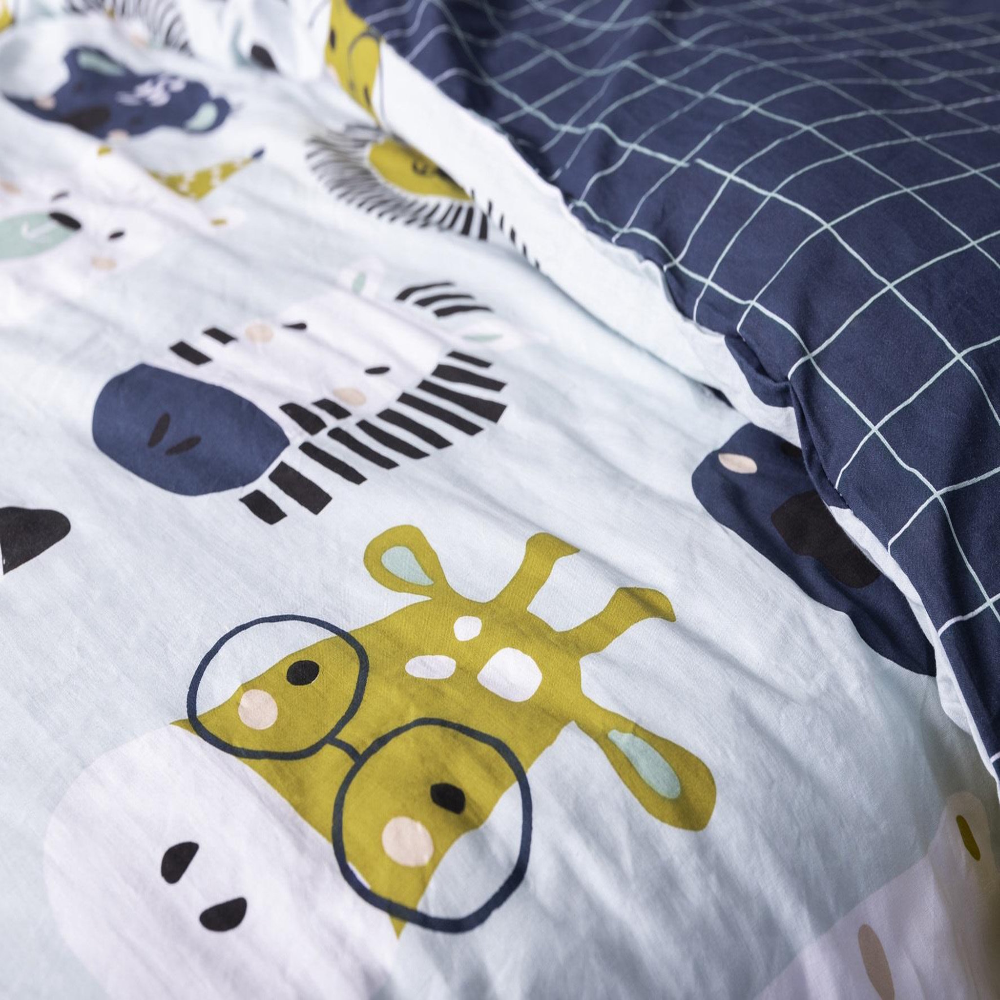 Voir la diapositive 3 : Eden Parure de lit collection lion et ses amis