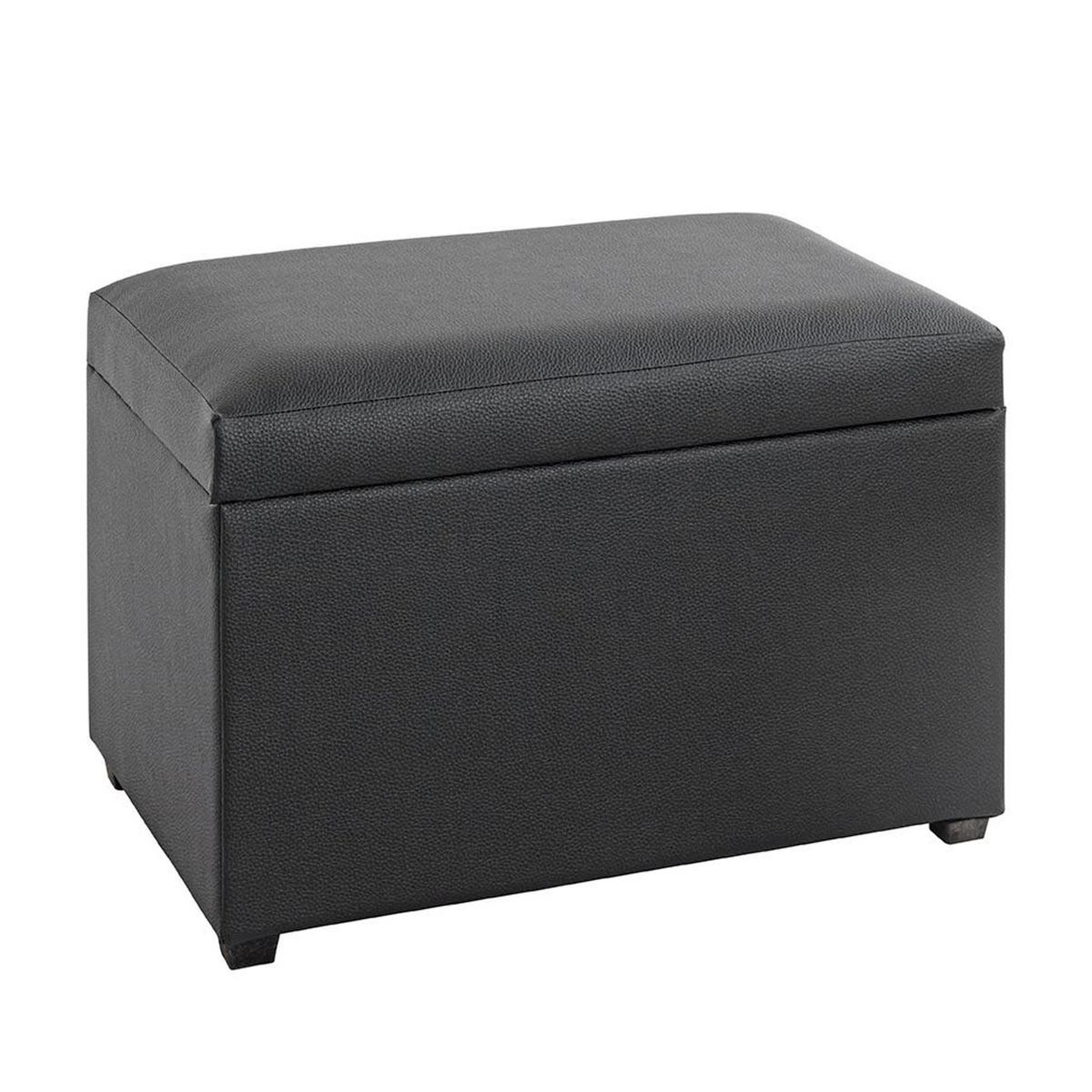 Paris Prix Banc coffre de rangement  timmy  58cm noir