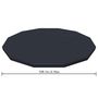 Voir la diapositive 6 : BESTWAY Bestway Couverture de piscine Flowclear 366 cm
