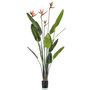 Voir la diapositive 1 : EMERALD Emerald Plante artificielle Strelitzia avec 4 fleurs en pot 150 cm