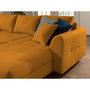 Voir la diapositive 5 : LISA DESIGN Rune - canapé panoramique avec pouf d'appoint - 7 places - style scandinave - gauche