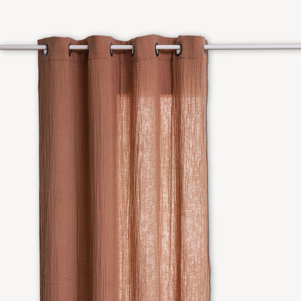 ATMOSPHERA Rideau en gaze de coton JAMANA