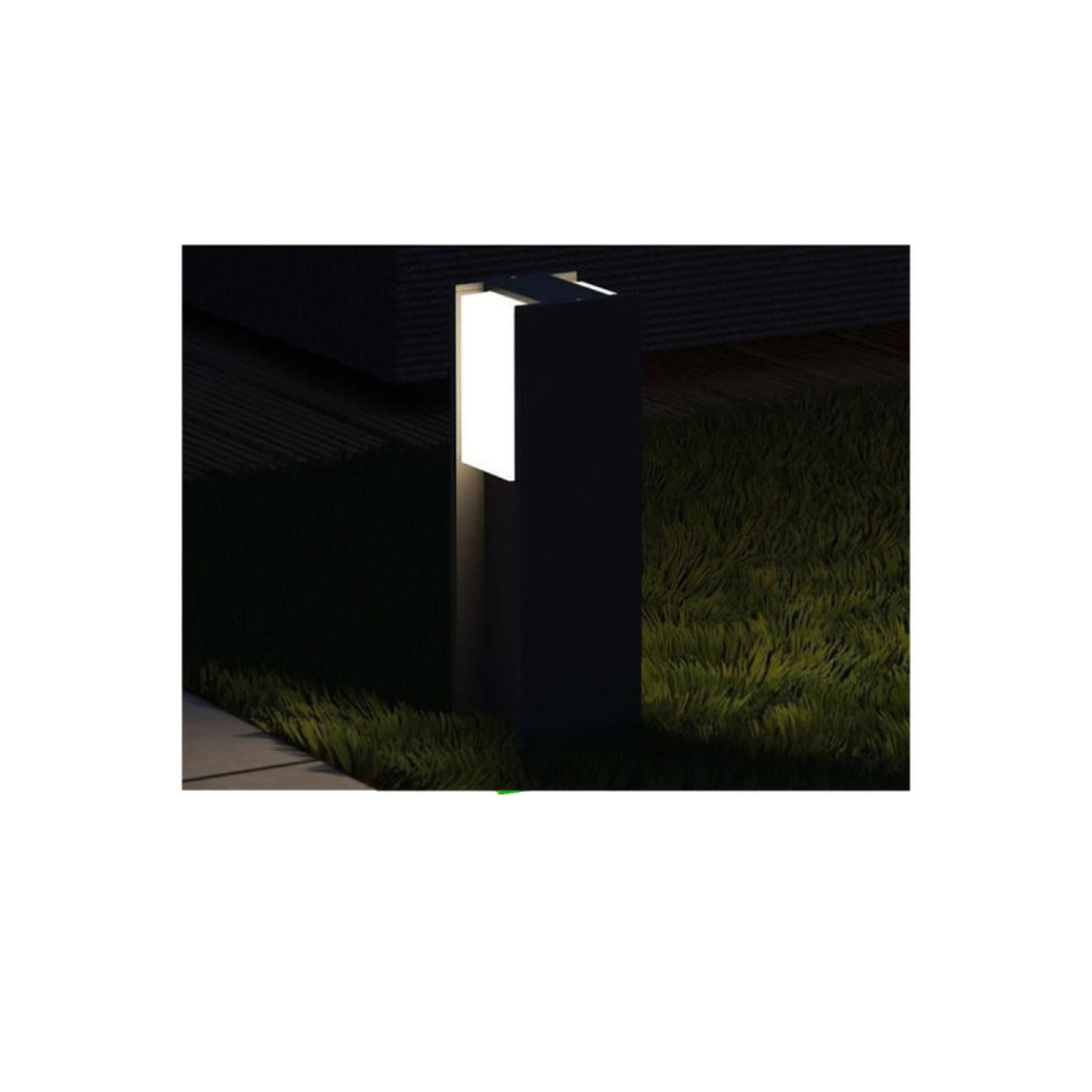 Voir la diapositive 3 : Philips Borne lumineuse d'extérieur PHILIPS - 40cm - 14W - 810 lumens - 2700K - 93524
