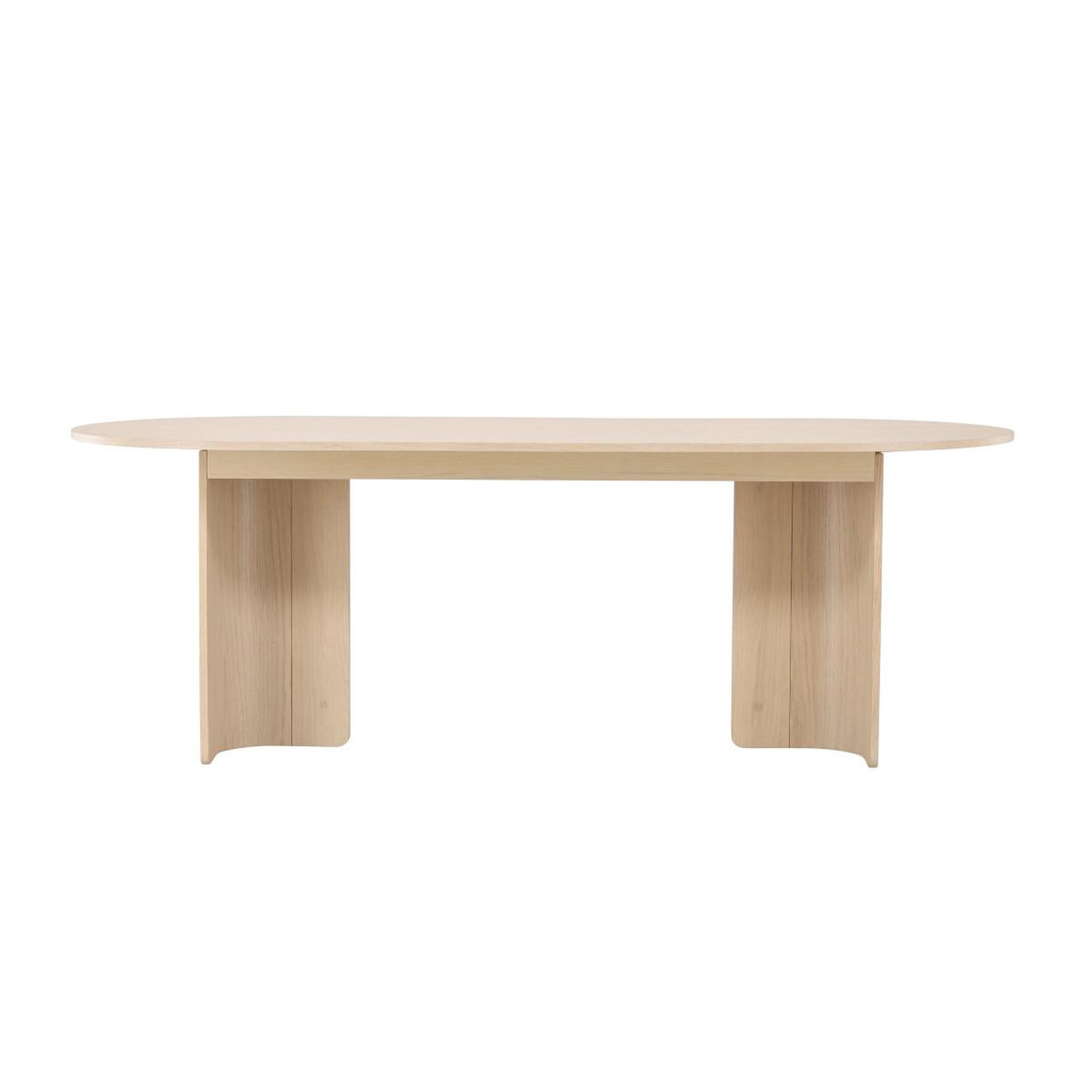 Voir la diapositive 2 : Paris Prix Table à manger design  tyreso  220cm naturel
