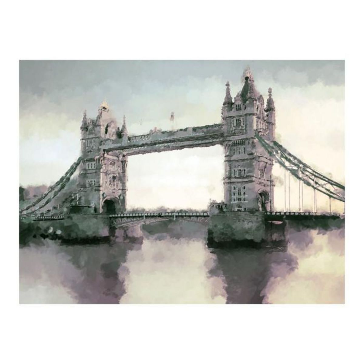 Paris Prix Papier Peint  Victorian Tower Bridge