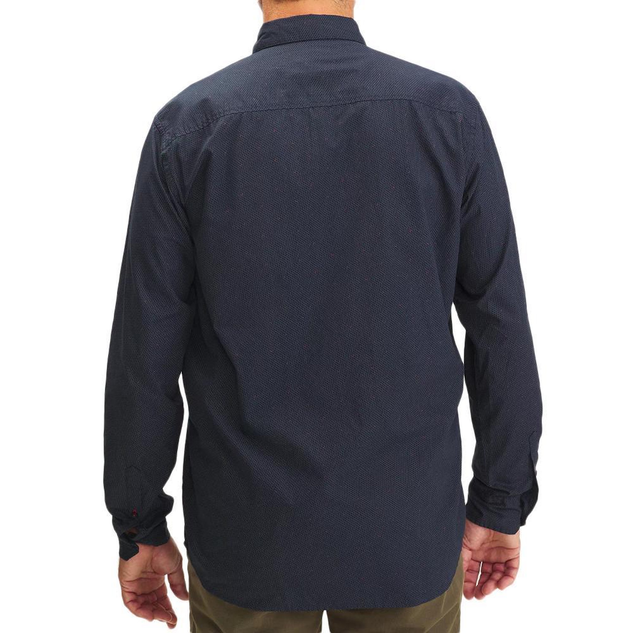 Voir la diapositive 3 : TBS Chemise manches longues marine homme tbs yahirche