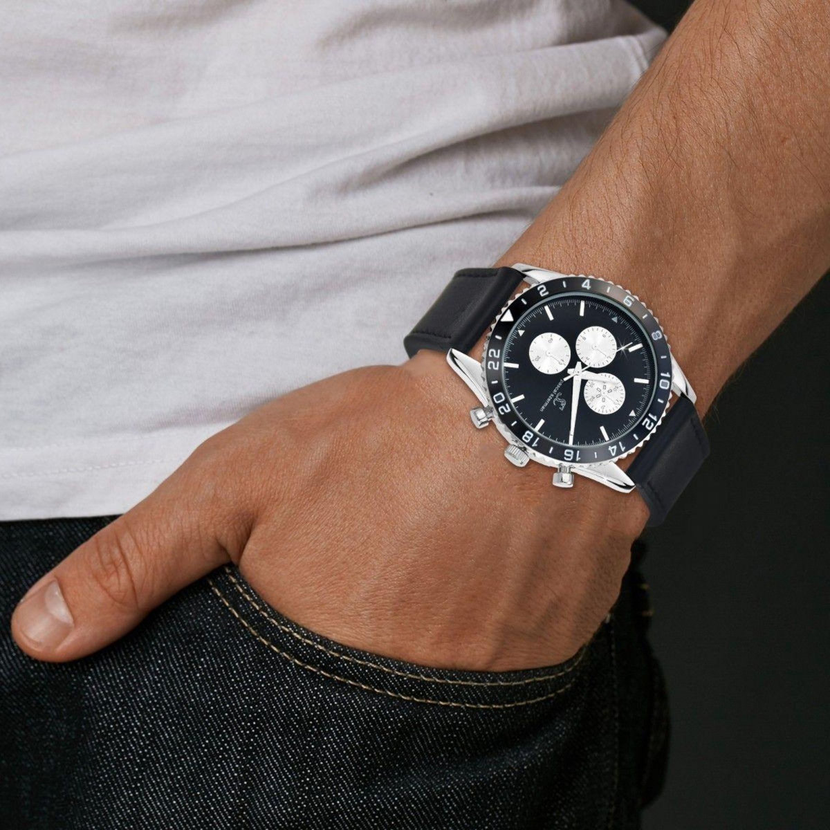 SC CRYSTAL Montre homme quartz SC Crystal collection Pascal Szerman