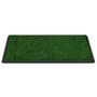 Voir la diapositive 5 : VIDAXL Tapis pour animaux 2 pcs avec plateau et gazon artificiel Vert