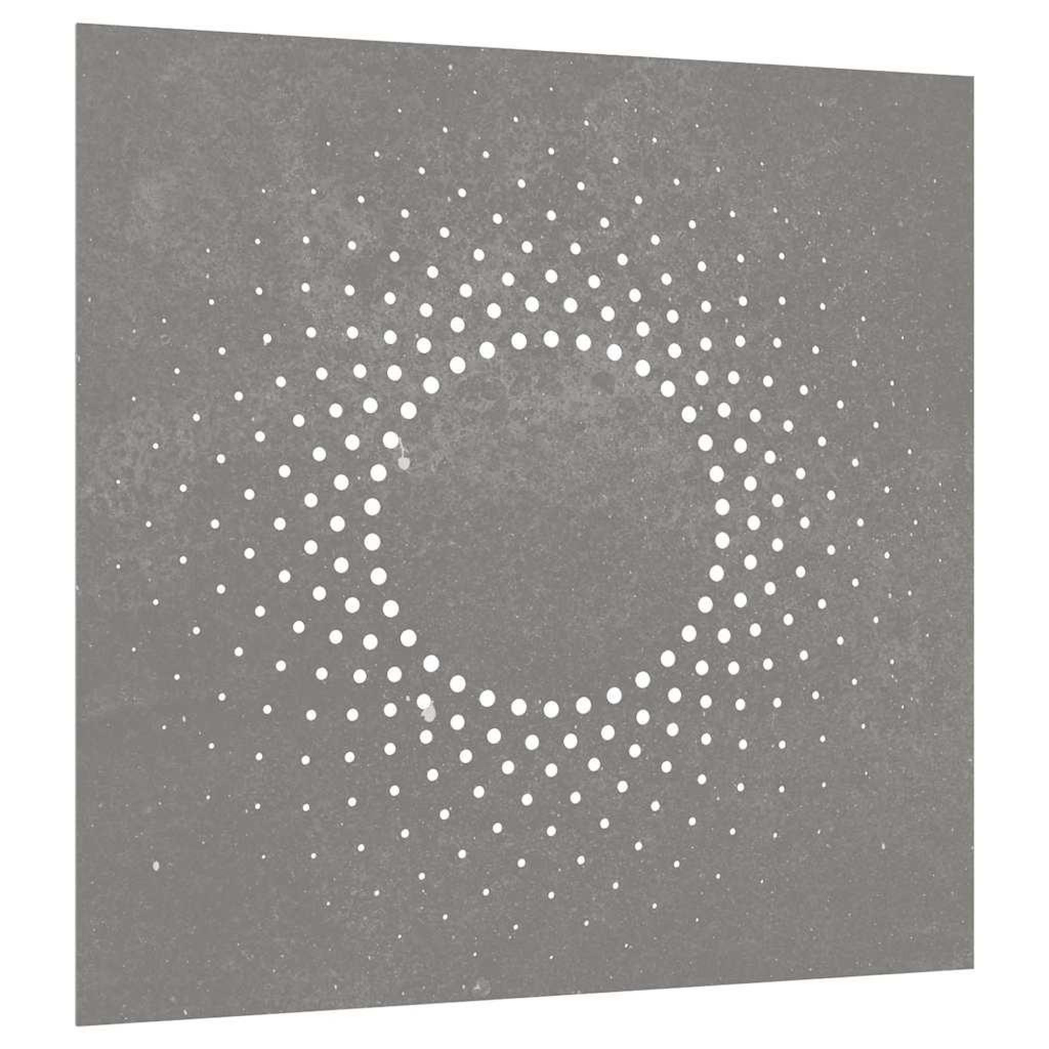 Voir la diapositive 3 : VIDAXL Decoration murale jardin 55x55 cm acier corten design du soleil