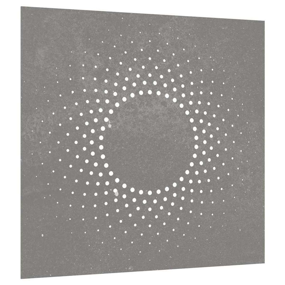 VIDAXL Decoration murale jardin 55x55 cm acier corten design du soleil