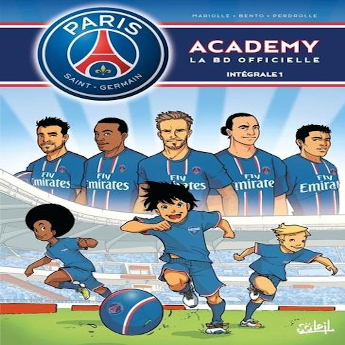 PSG ACADEMY INTEGRALE 1 : TOME 1, UNE EQUIPE DE REVE ; TOME 2, RIVALITES, Mariolle Mathieu
