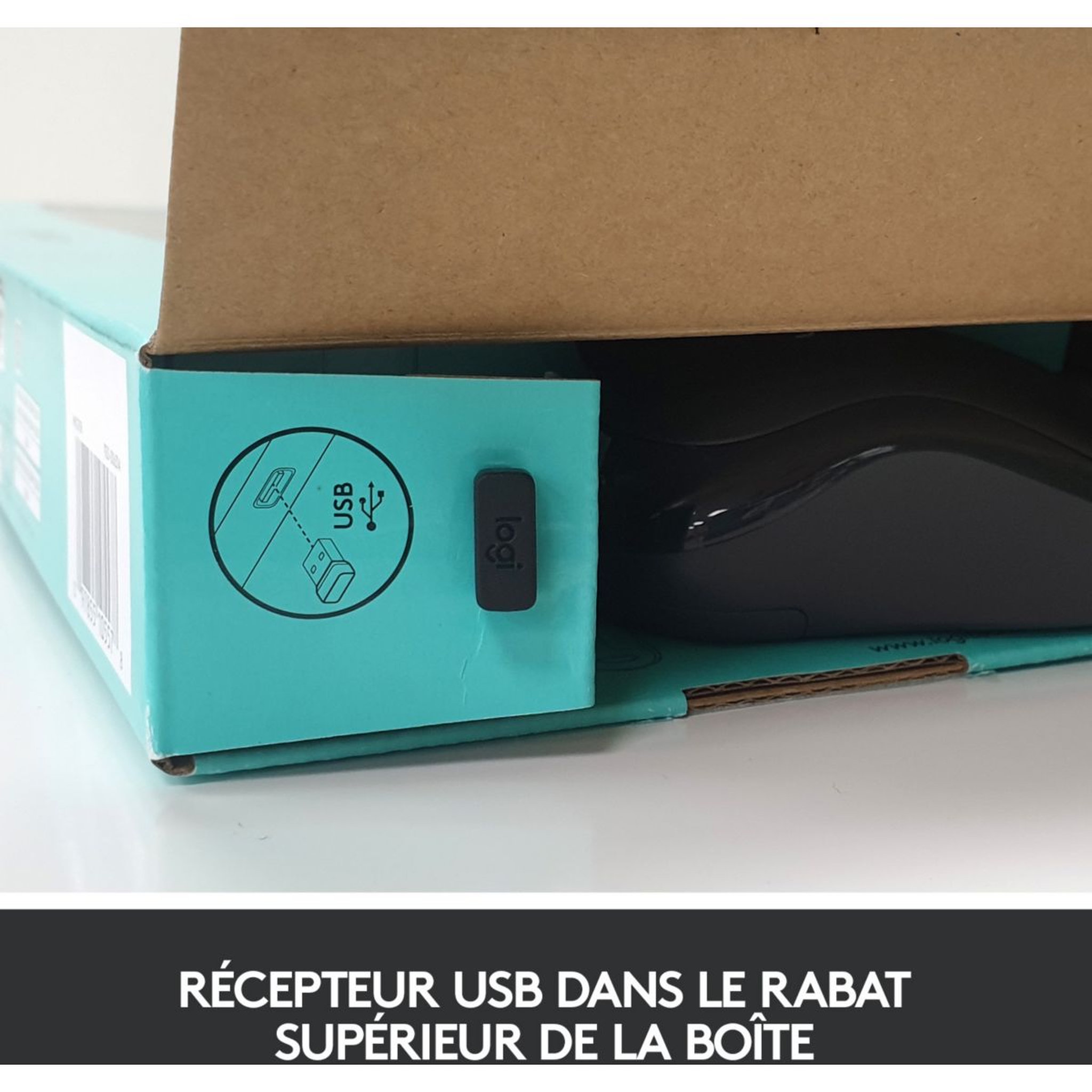 Voir la diapositive 2 : Logitech Clavier + Souris MK270 Wireless Desktop