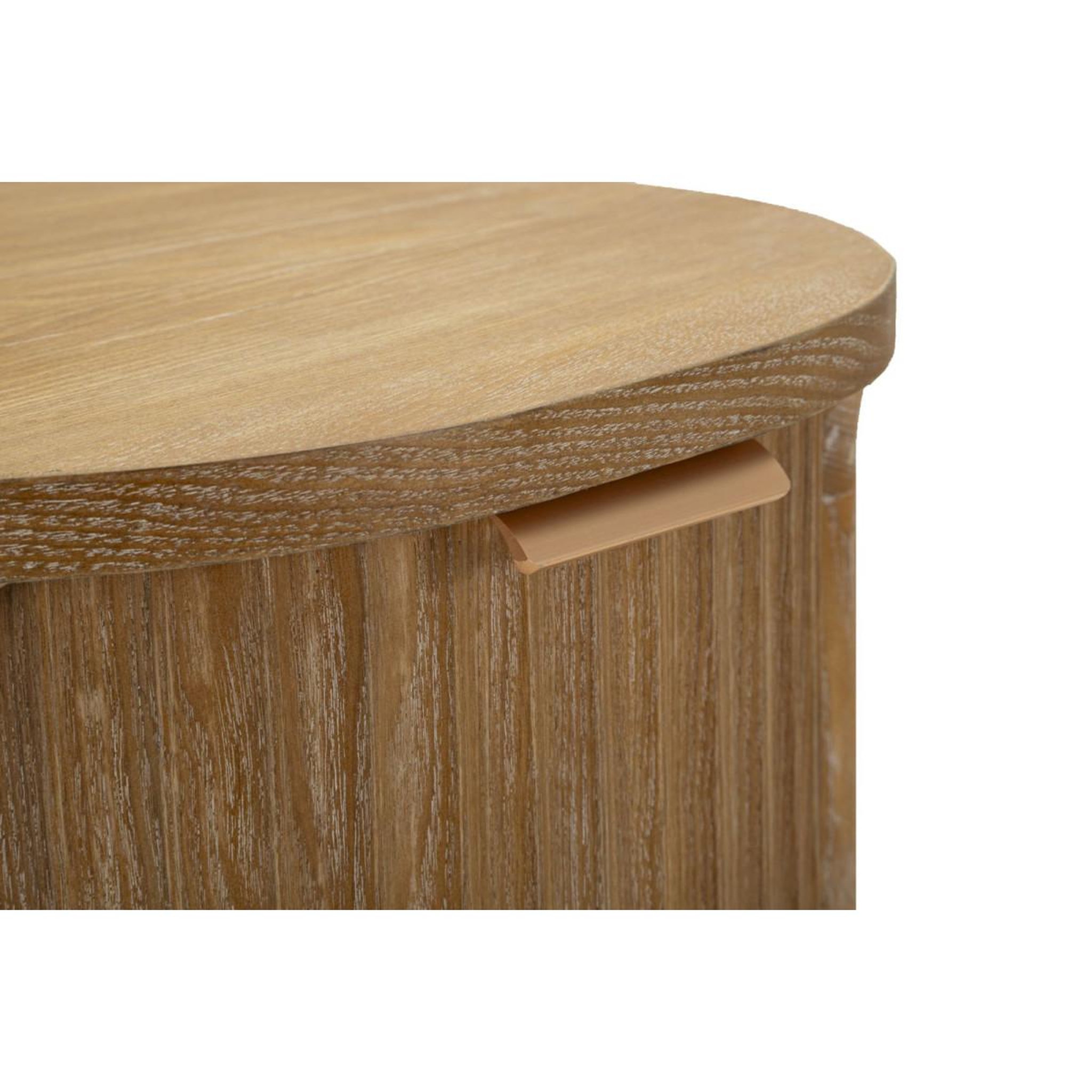 Voir la diapositive 5 : Paris Prix Table de nuit 2 tiroirs  goteborg  52cm naturel