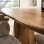 Voir la diapositive 4 : LISA DESIGN Dayo - table à manger en bois massif de manguier - 6 à 8 personnes