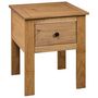 Voir la diapositive 4 : VIDAXL Table de chevet 46x40x57 cm Pin Gamme Panama