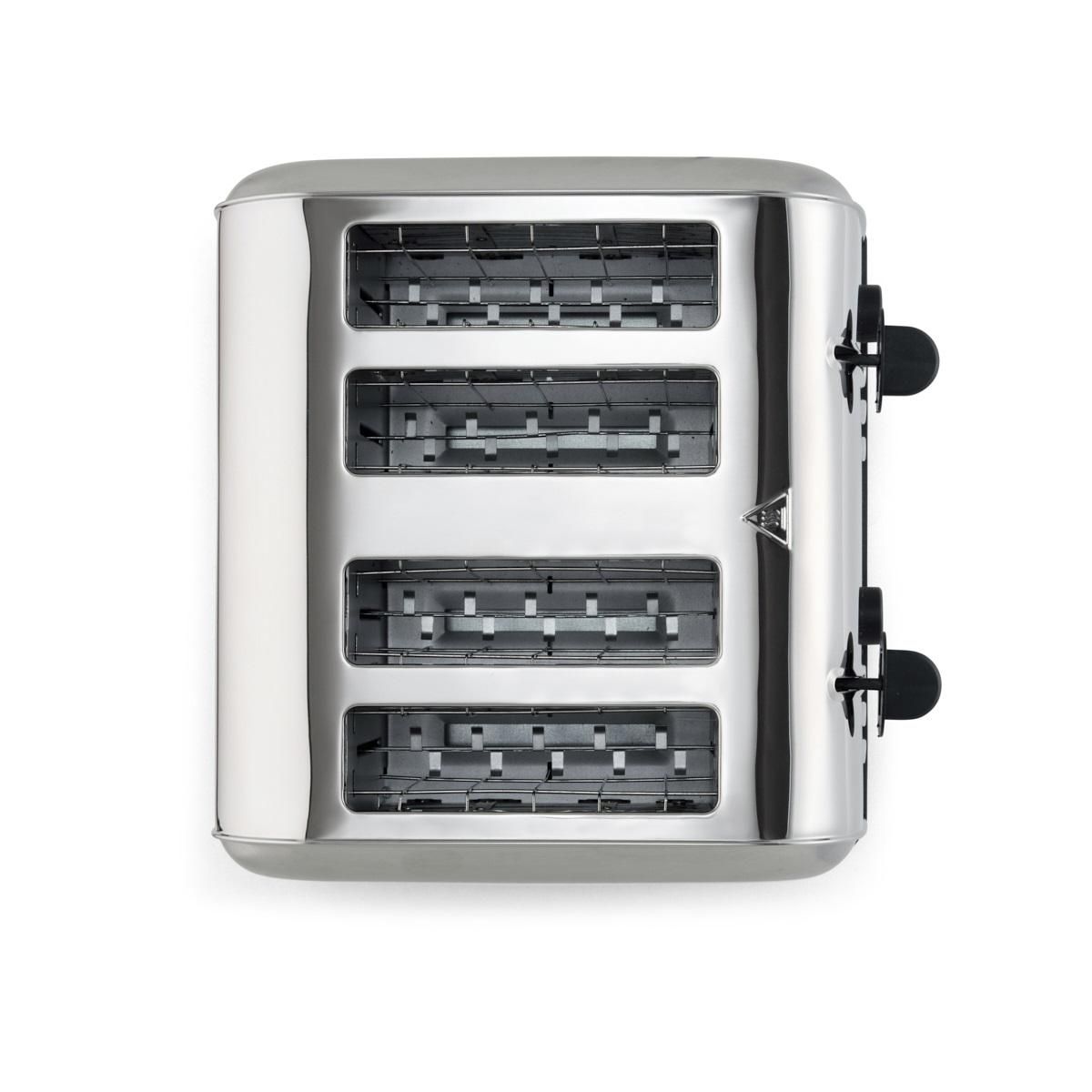 LIVOO Grille-pains 4 fentes 1700w gris - DOD197