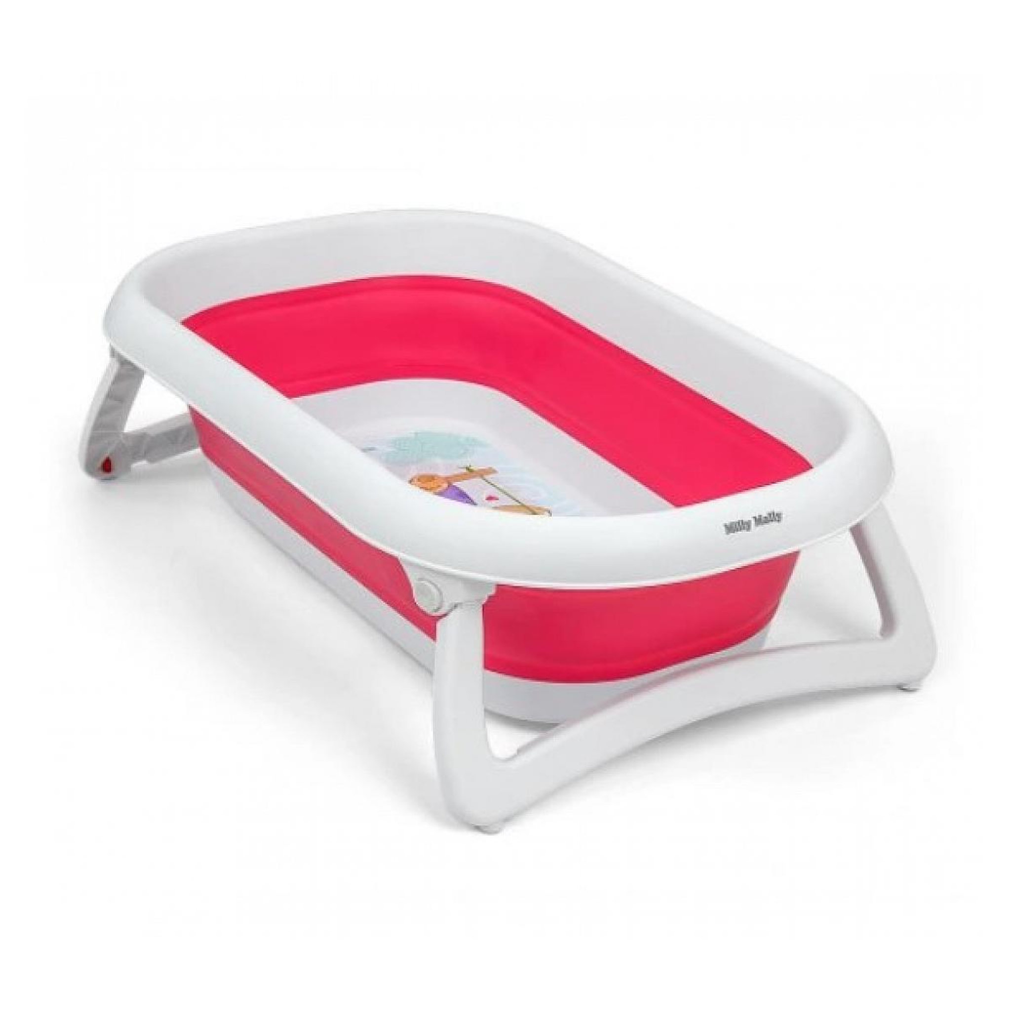 Voir la diapositive 1 : MILLY MALLY Baignoire pliante  Aqua Pink