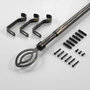 Voir la diapositive 3 : Douceur d'Intérieur Kit de tringle à rideaux extensible Ama