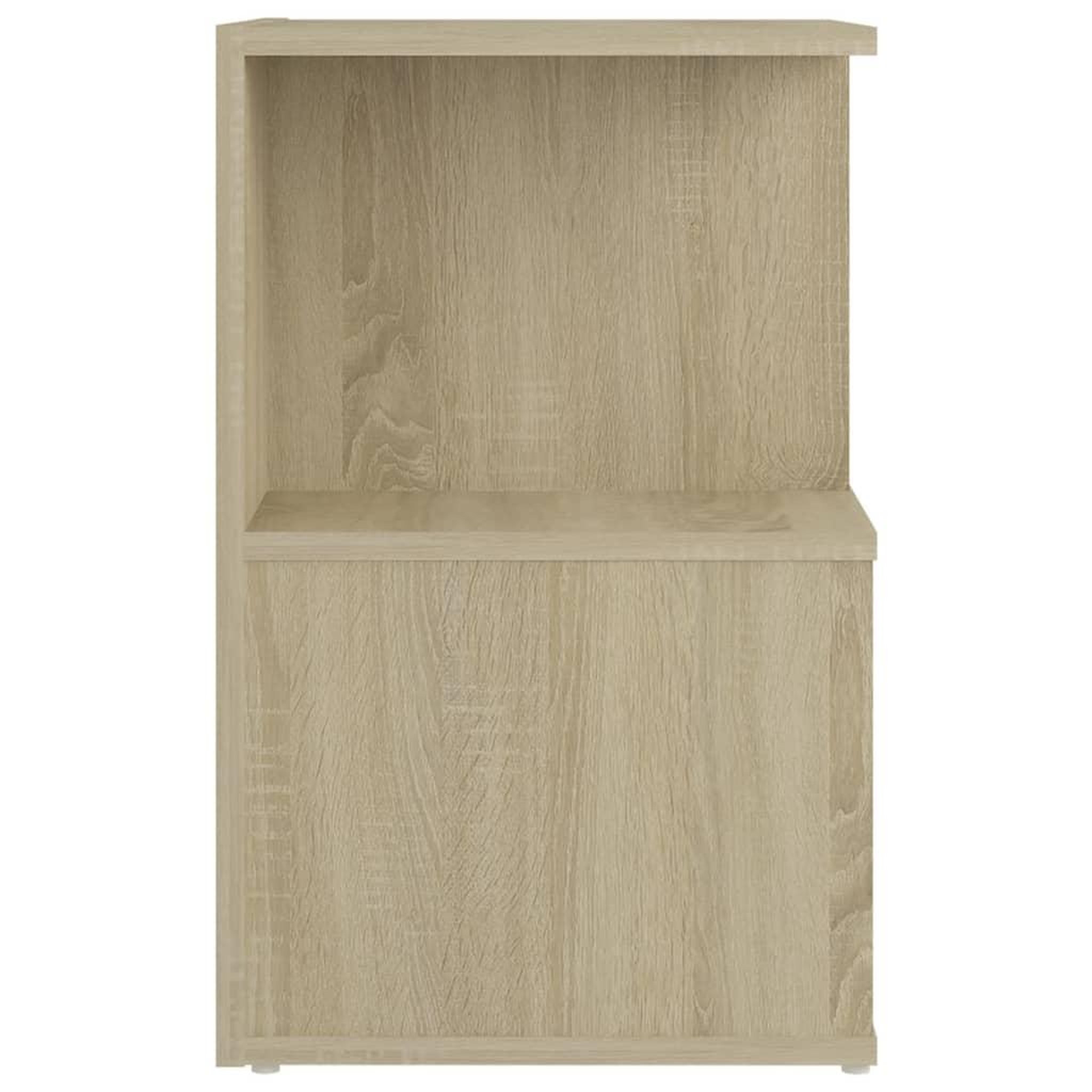 Voir la diapositive 5 : VIDAXL Tables de chevet 2pcs Chene sonoma 35x35x55cm bois d'ingenierie