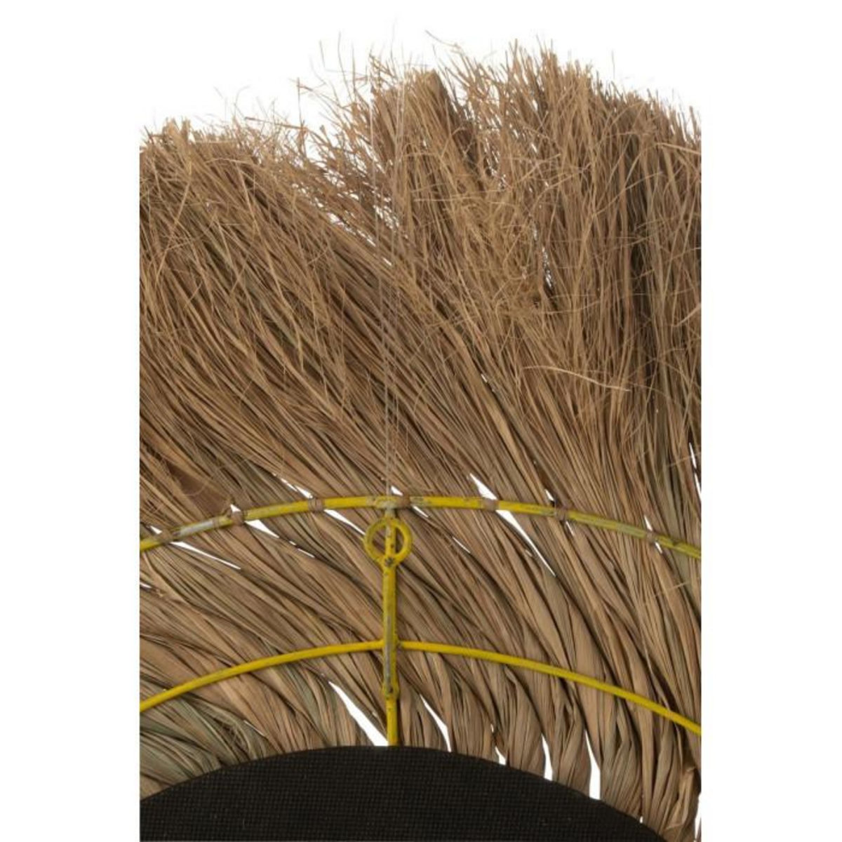 Paris Prix Miroir Mural Rond  Tressé  75cm Naturel