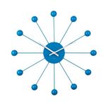 Karlsson Horloge murale Eaton. Coloris disponibles : Vert, Bleu