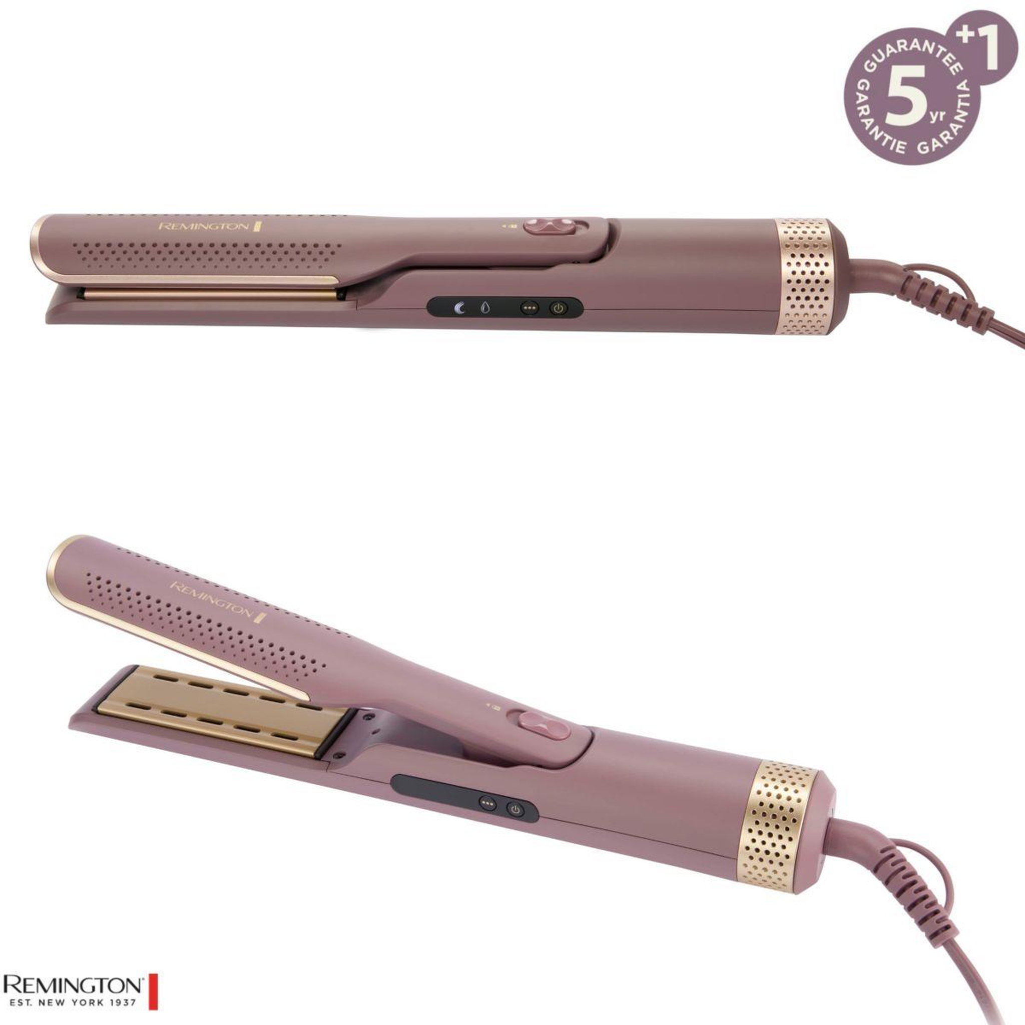 Voir la diapositive 2 : REMINGTON Lisseur séchant 2 en 1 airvive