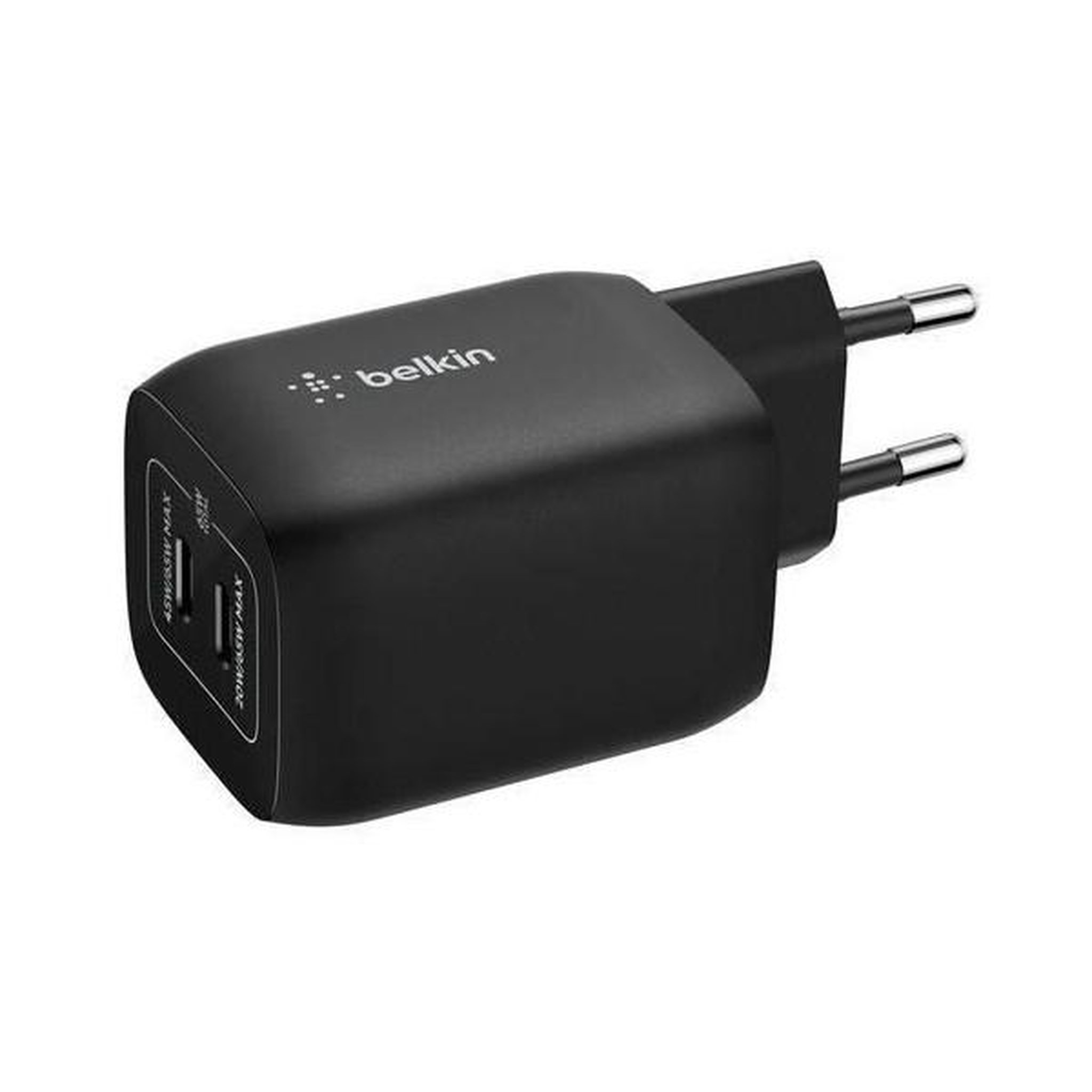 Voir la diapositive 3 : Belkin Chargeur secteur double port usb-c - belkin - 65 w - nintendo switch 2 - noir