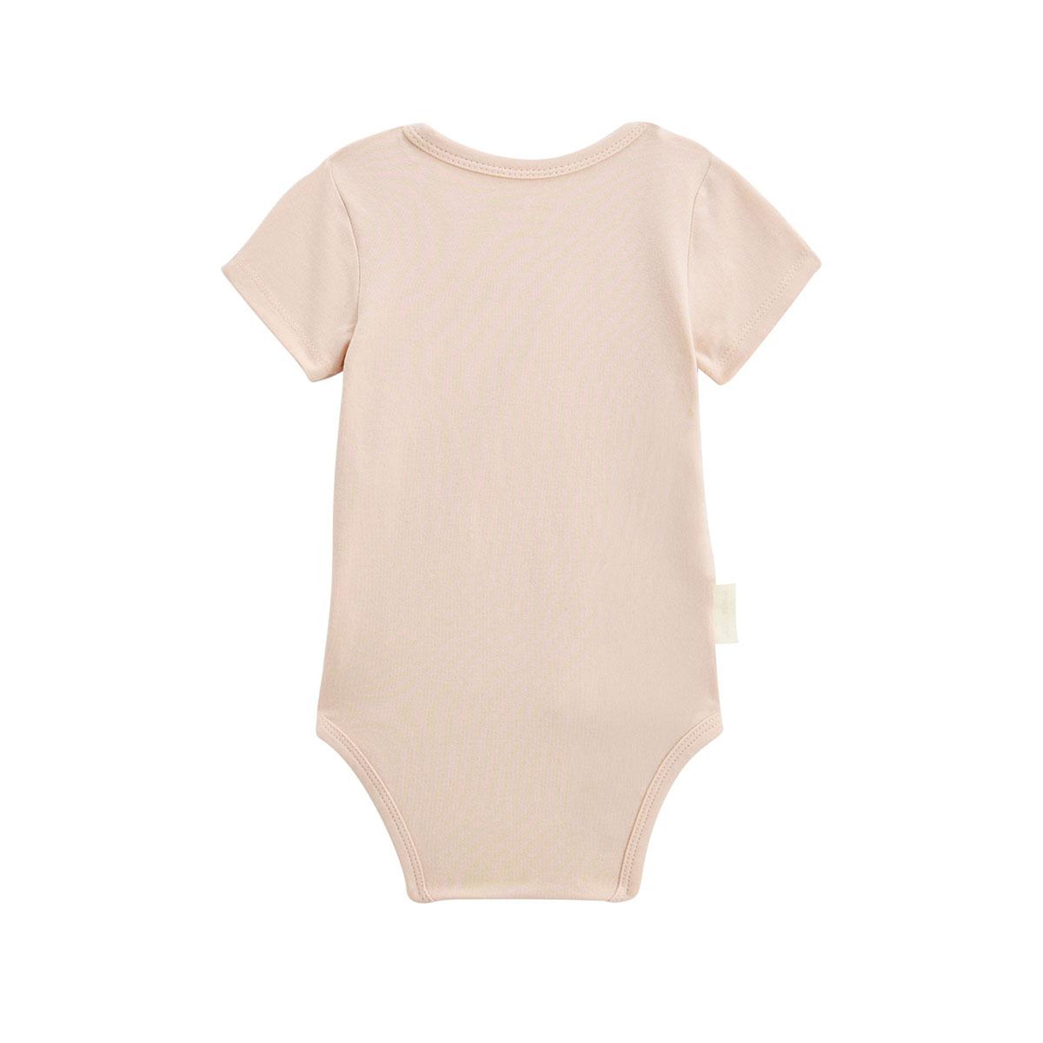 Voir la diapositive 4 : Petit Béguin Lot de 2 bodies bébé manches courtes ouverture croisée louison