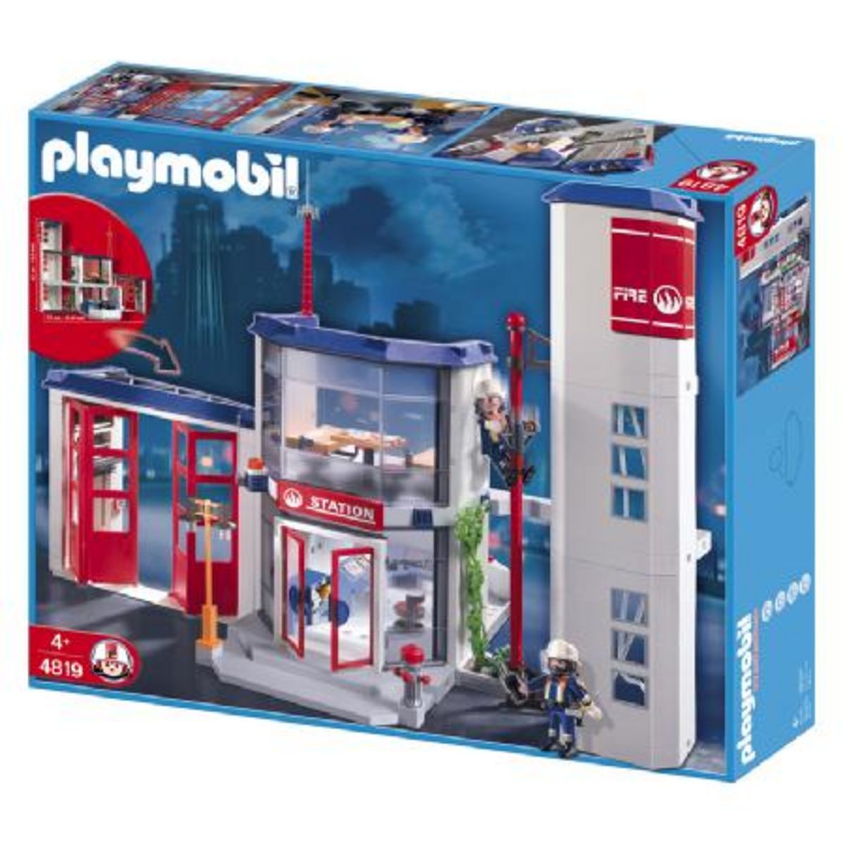 PLAYMOBIL 4819 Caserne de pompiers