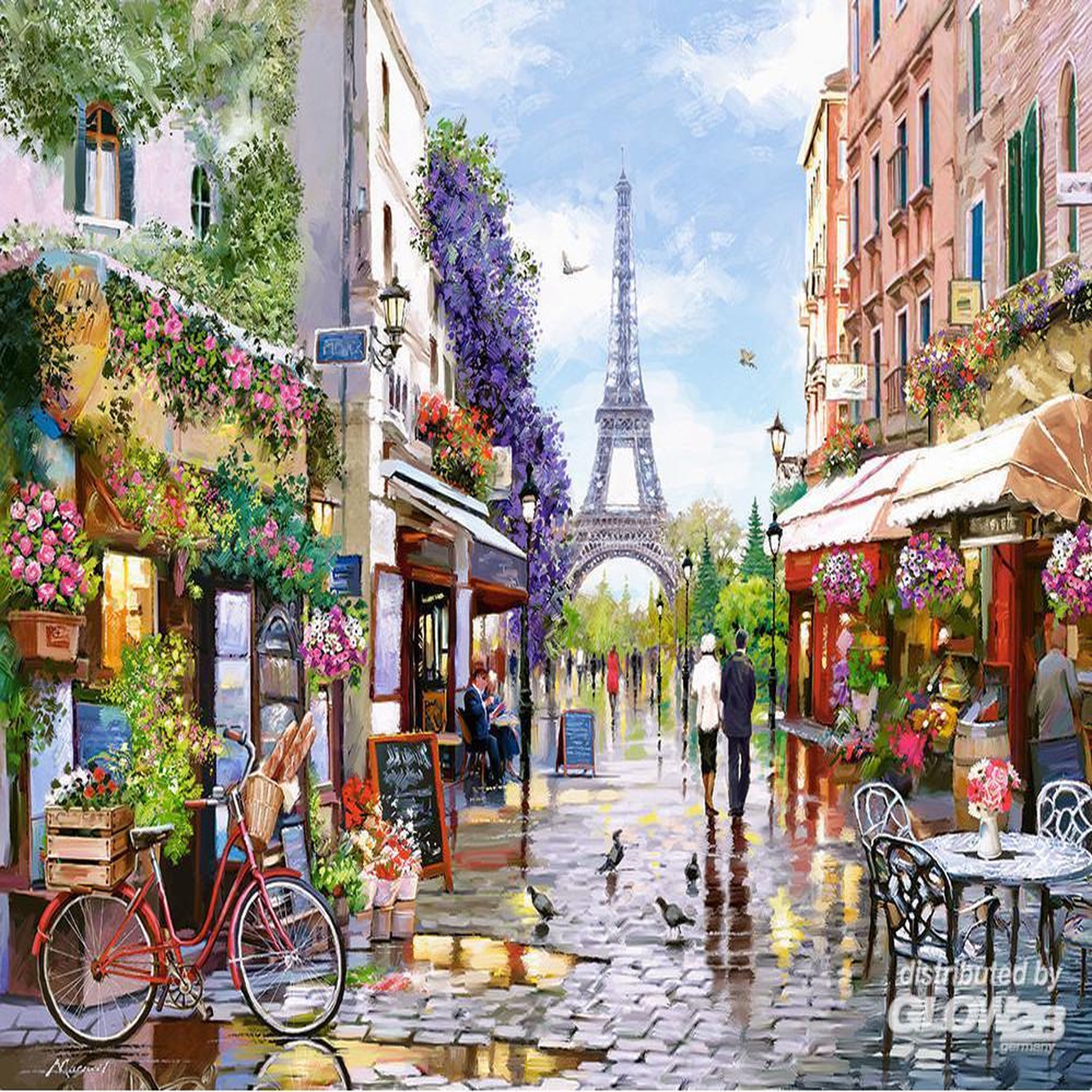 Voir la diapositive 4 : Castorland Puzzle 3000 pièces : Paris Fleuris