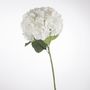 Voir la diapositive 3 : ATMOSPHERA Tige artificielle d'Hortensia - H. 83 cm - Blanc
