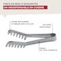 Voir la diapositive 4 : Fackelmann Pince à spaghettis, de cuisine en Acier inoxydable 19 cm Fackelmann