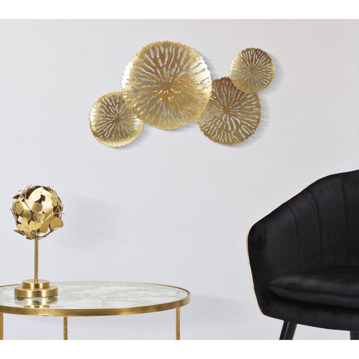 Paris Prix Lampe Murale Design  Dishi  47cm Or
