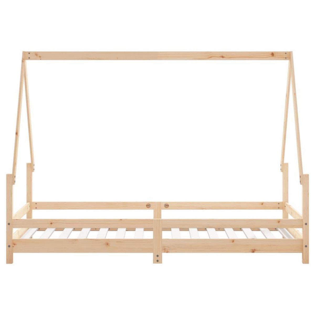 VIDAXL Cadre de lit pour enfant 90x190 cm Bois de pin massif
